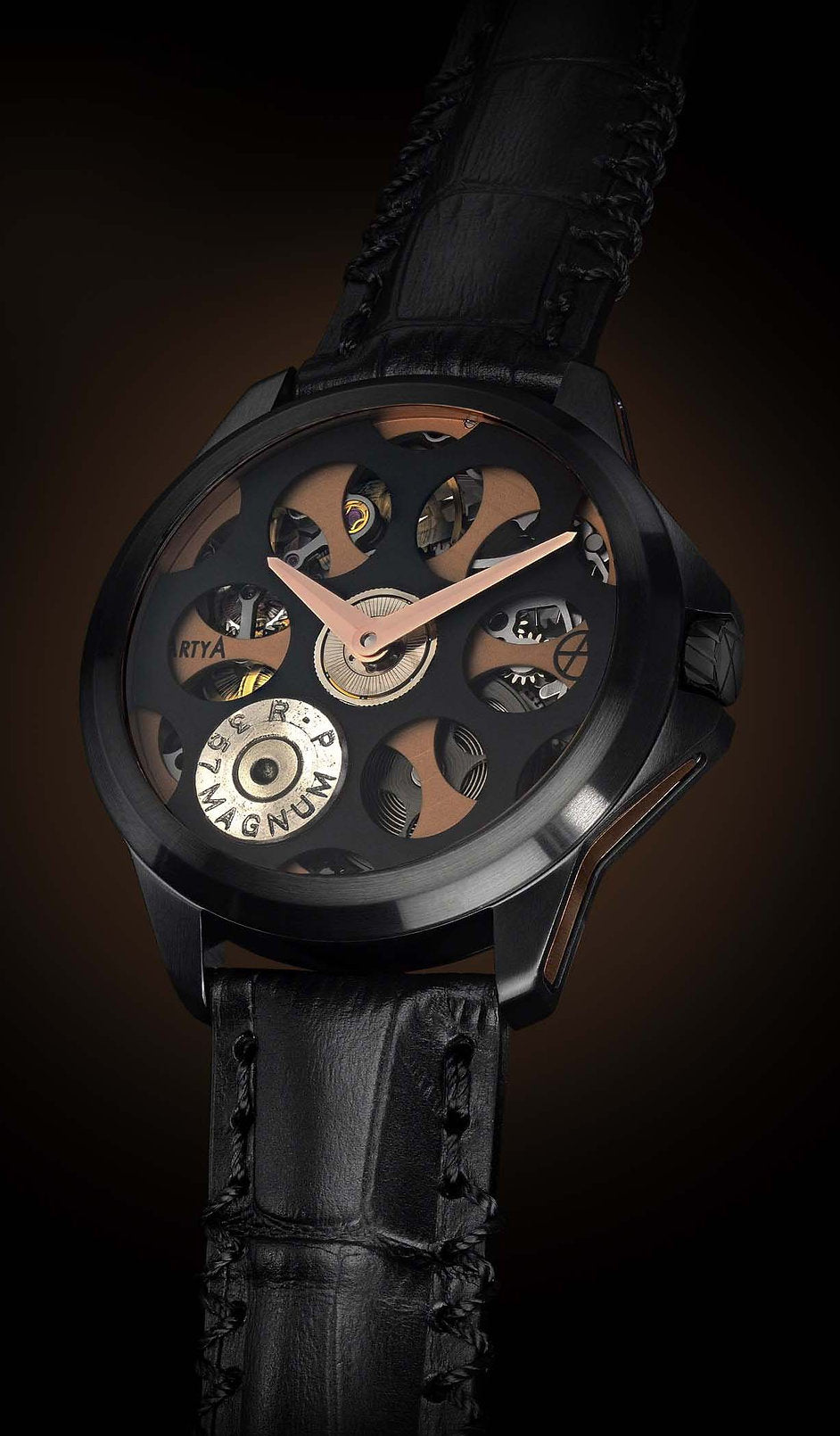 ArtyA Watch Son of a Gun Russian Roulette A1 Black & ArtyOr Limited Edition - Black