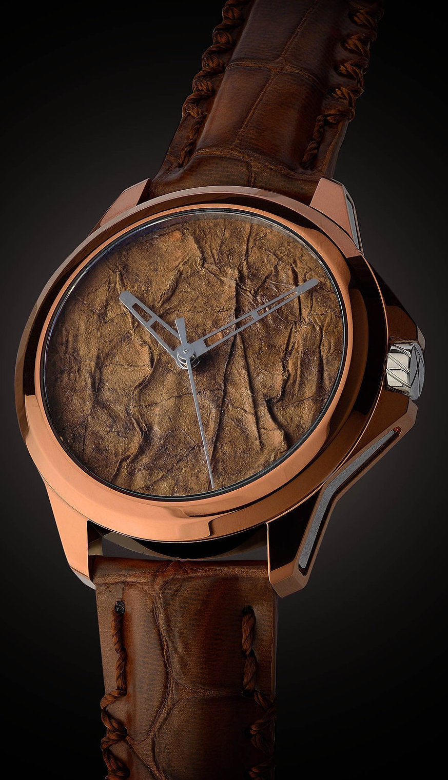 ArtyA Watch Son of Earth Tobacco Choco Gold Limited Edition - Brown