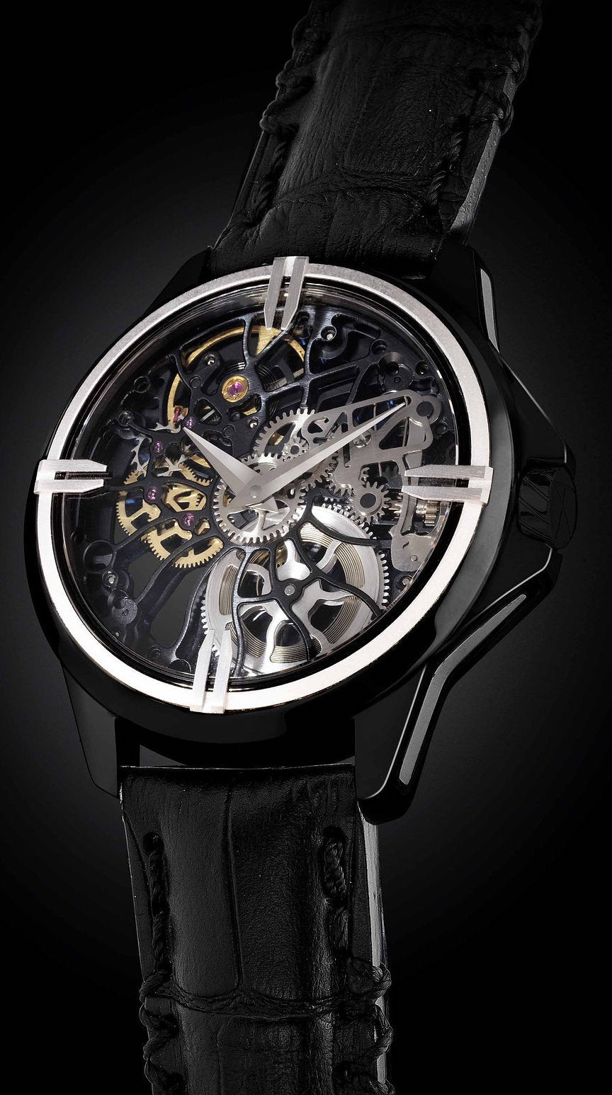 ArtyA Watch Son of Gears Dark Shams Steel Target Limited Edition - Black