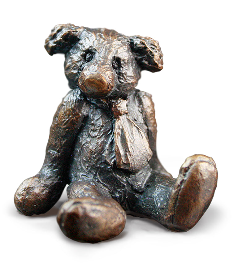 Art In Bronze Edgar Bear Figurine