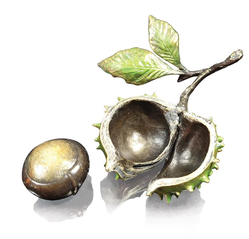 Art In Bronze Conker Removable Figurine