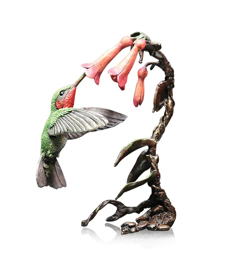 Art In Bronze Hummingbird 1081 Figurine