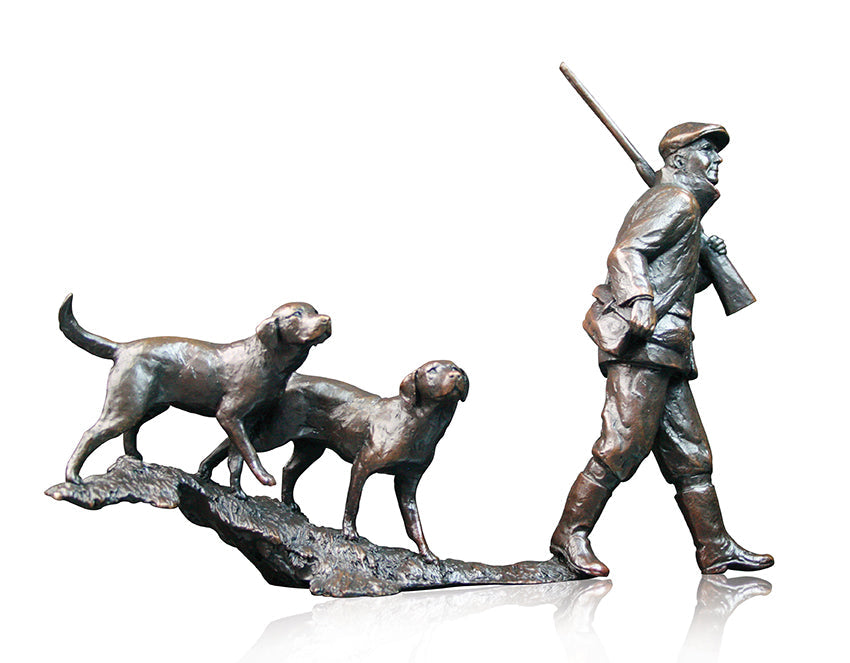 Art In Bronze In The Field Bronze Figurine