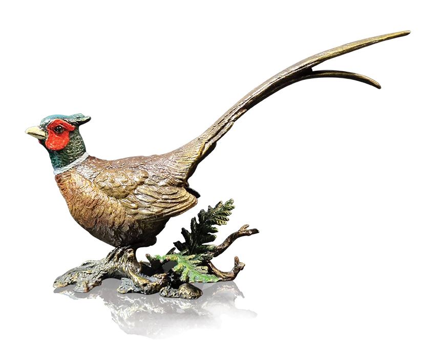 Art In Bronze Pheasant 1164 Figurine