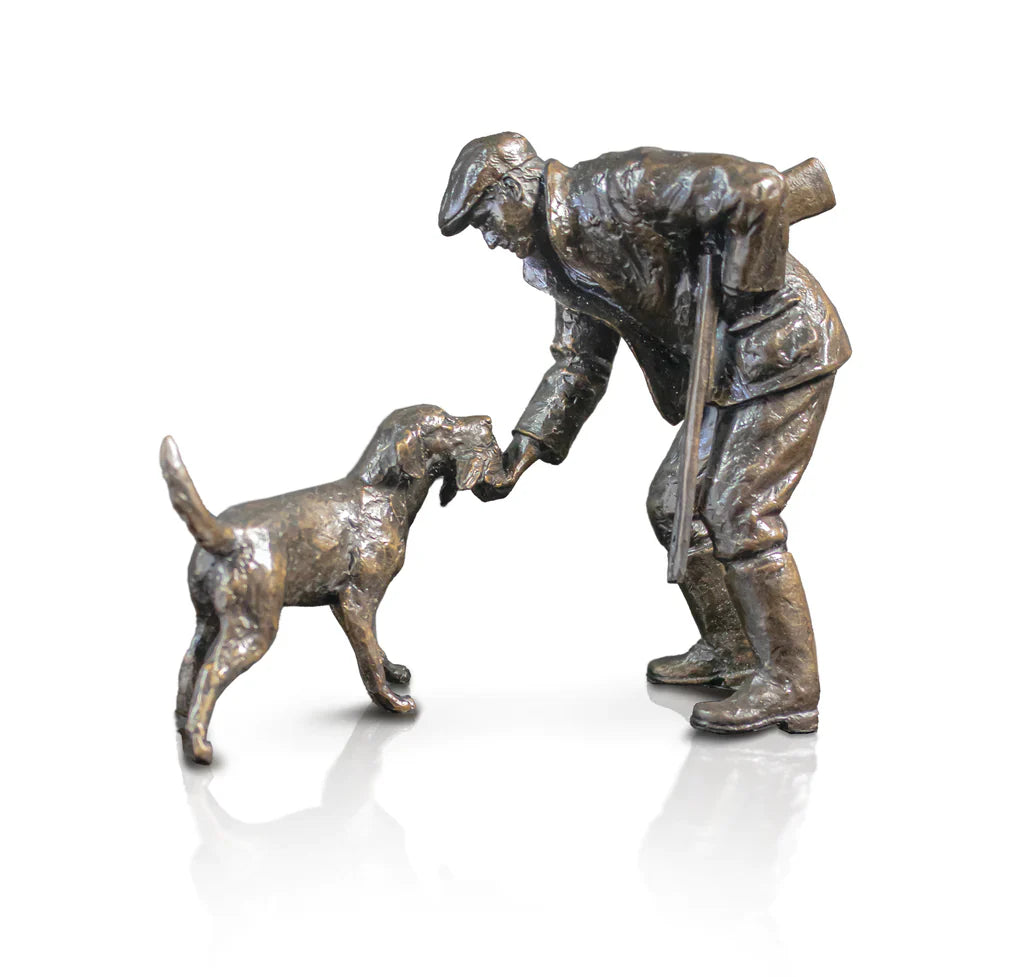 Art In Bronze Safe Retrieve Labrador Figurine