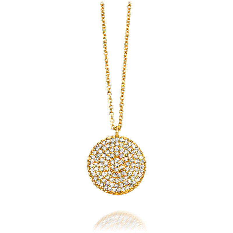 Astley Clarke Icon 14ct Yellow Gold 0.30ct Diamond Pendant - Gold