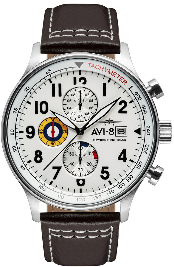 AVI-8 Watch Hawker Hurricane - White
