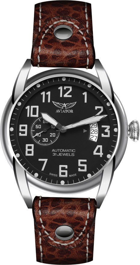 Aviator Watch Bristol Scout - Black