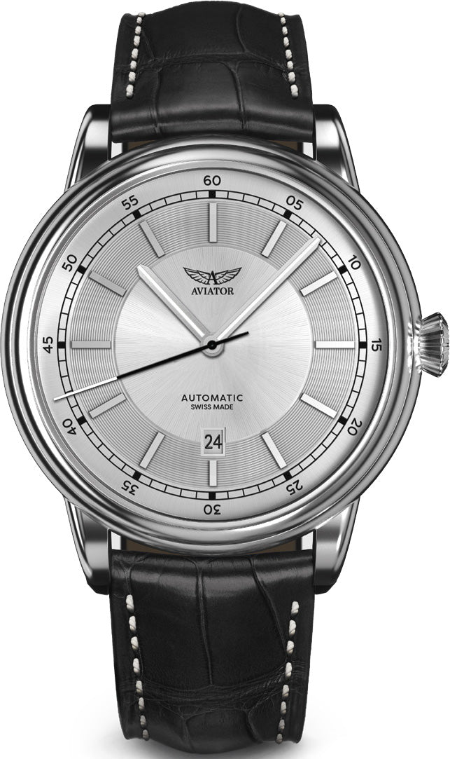 Aviator Watch Douglas DC-3 - Silver