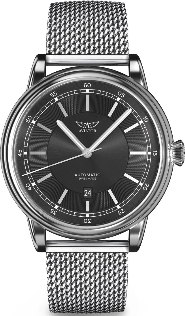 Aviator Watch Douglas DC-3 - Black