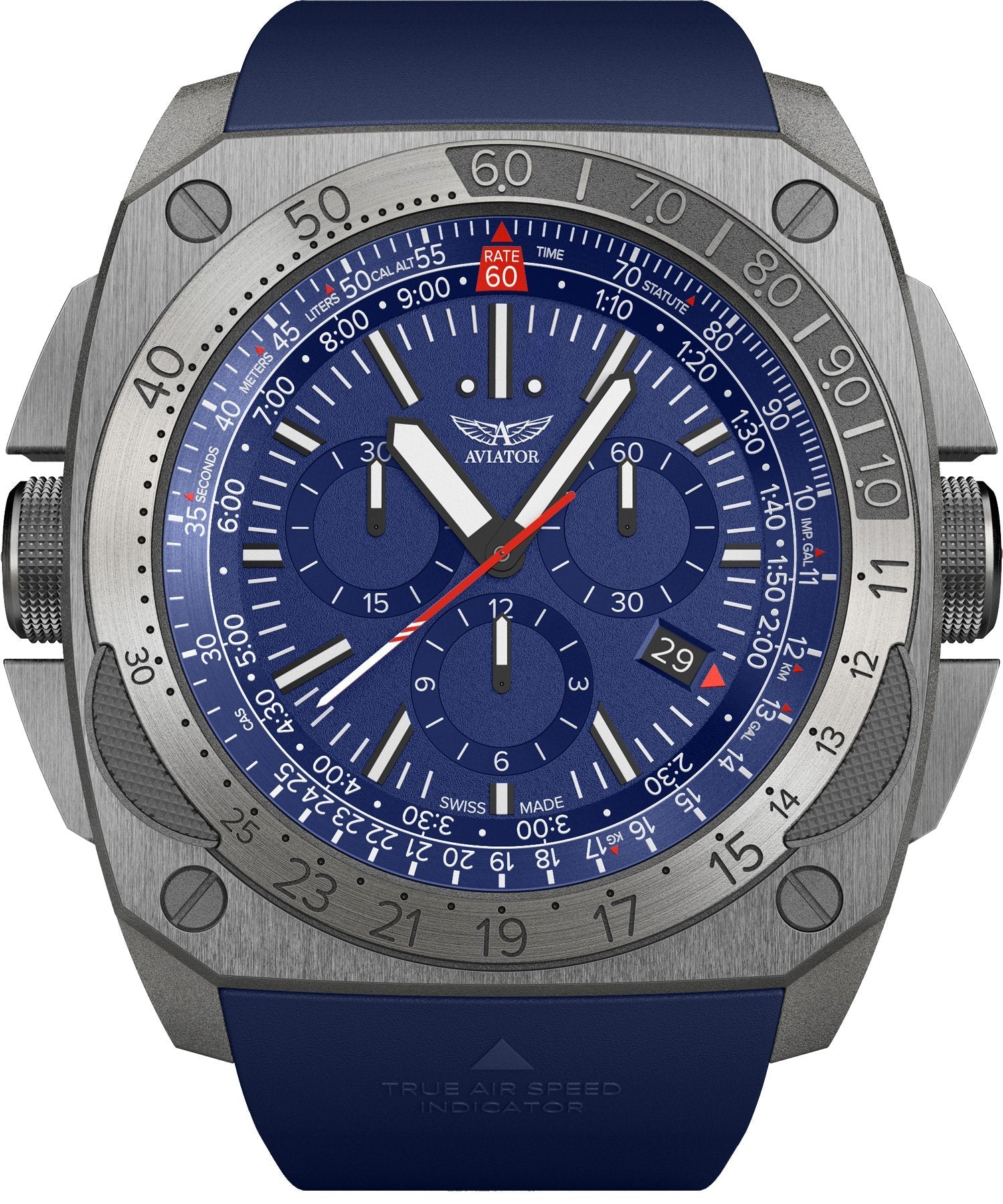 Aviator Watch MIG-29 SMT Chrono - Blue