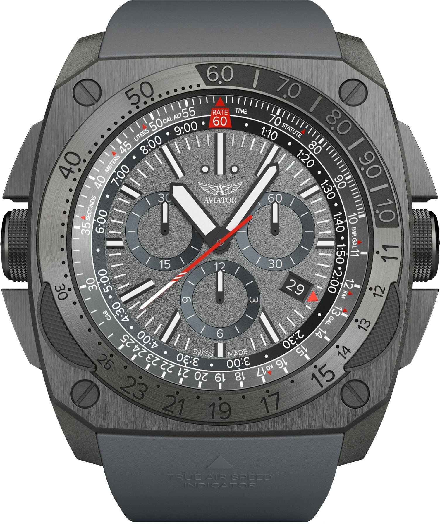 Aviator Watch MIG-29 SMT Chrono - Grey