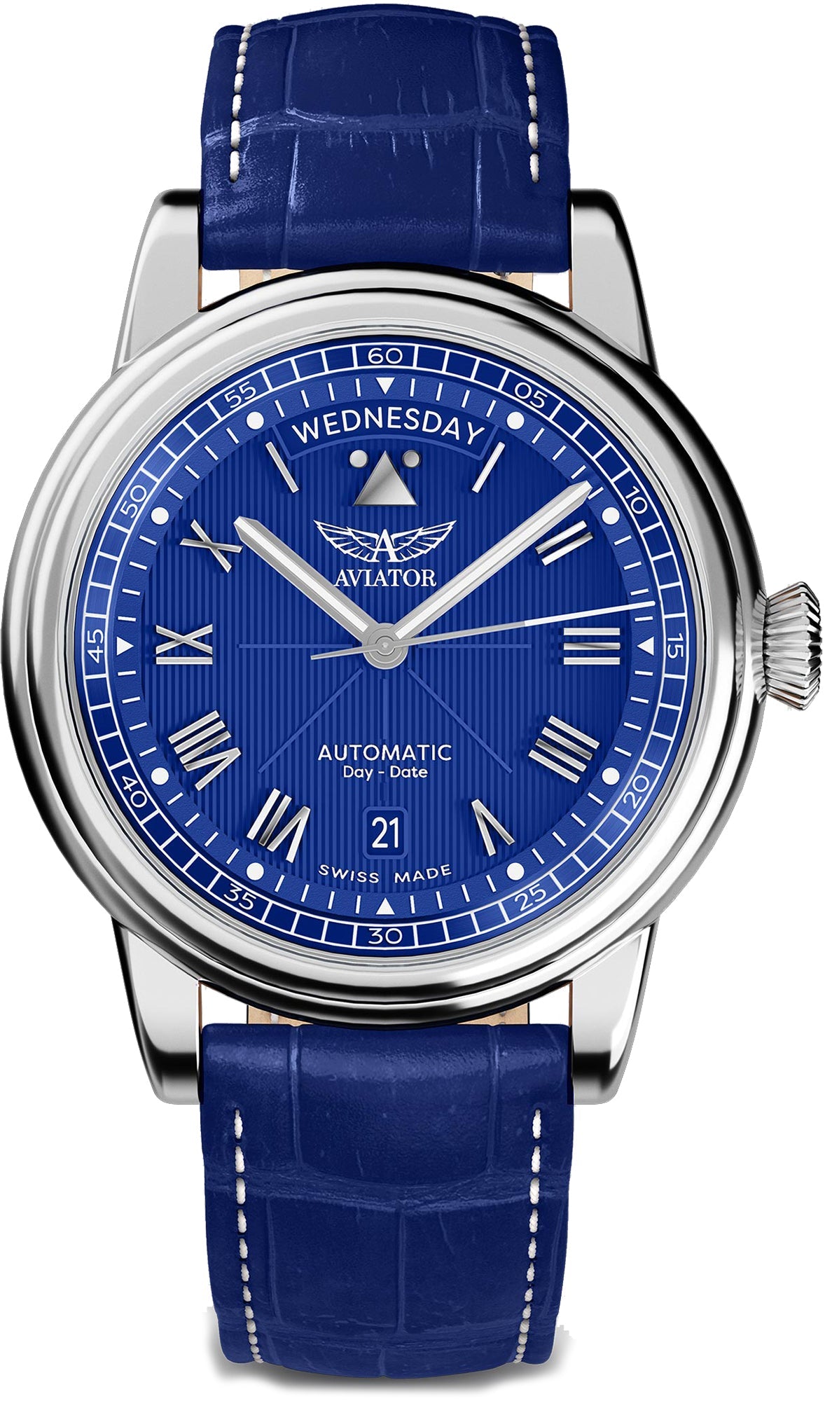 Aviator Watch Douglas Day Date - Blue