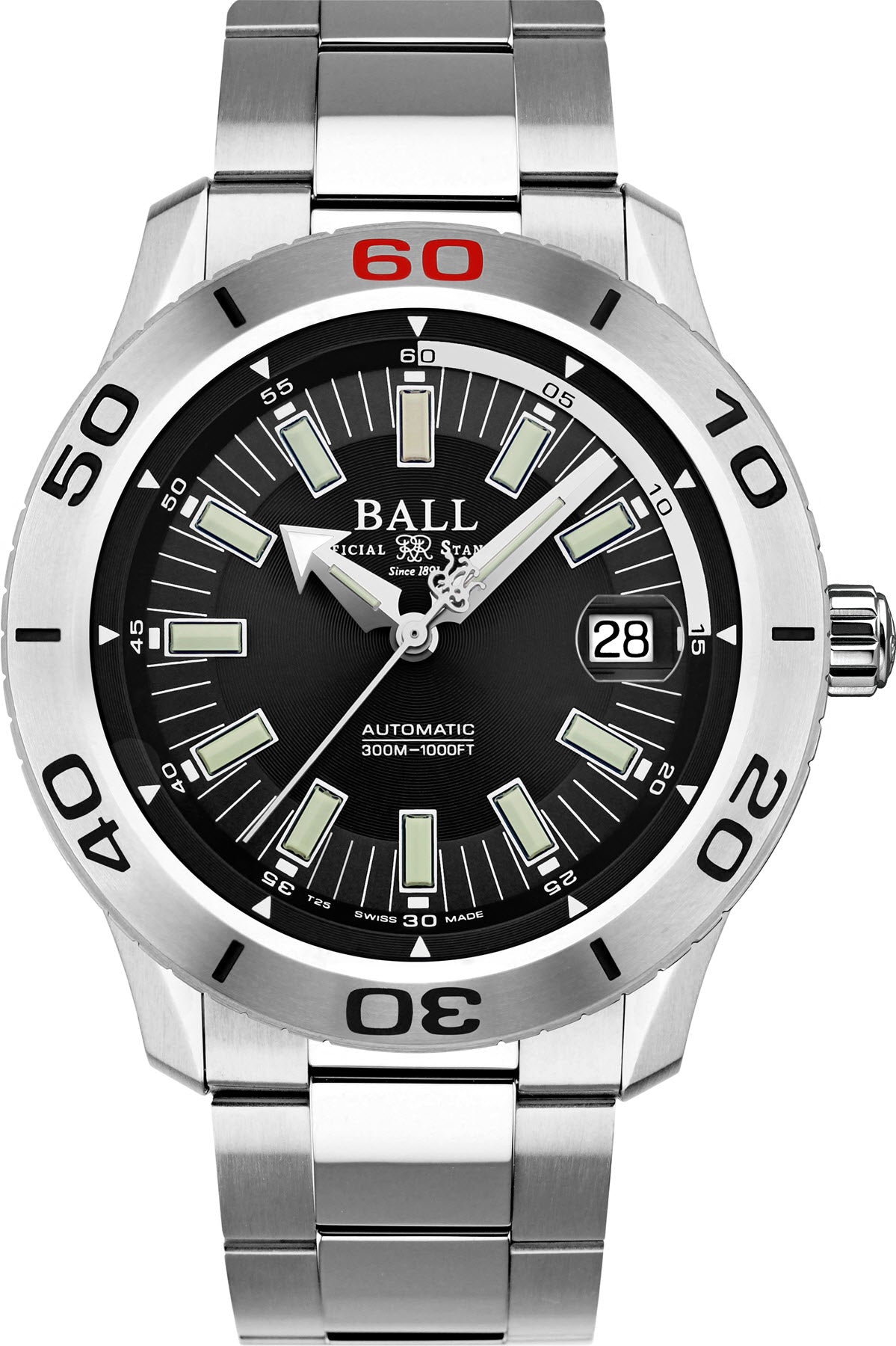 Ball Watch Company Fireman NECC - Black