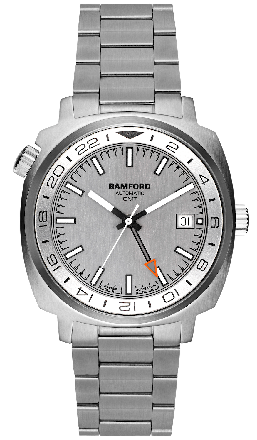 Bamford Watch GMT Steel Mirrage