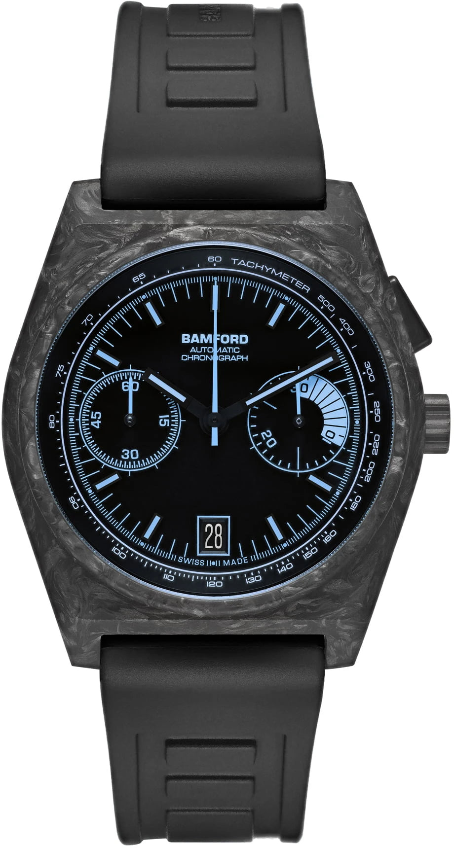 Bamford Watch B347 Aqua Blue
