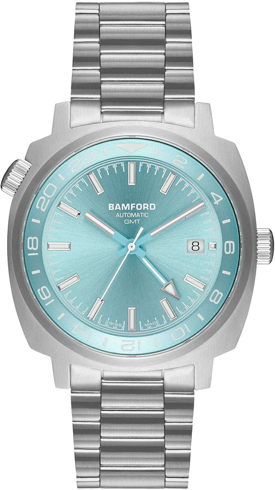 Bamford Watch GMT Steel Glacier