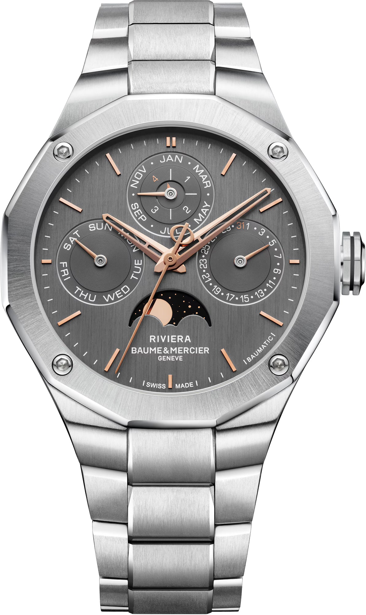 Baume et Mercier Watch Riviera Automatic Perpetual Calender