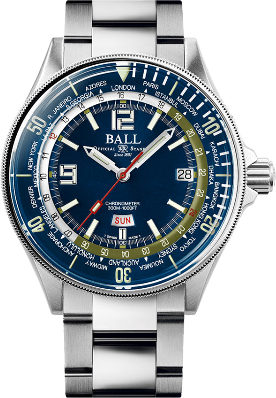 Ball Watch Company Engineer Master II Diver Worldtime Limited Edition