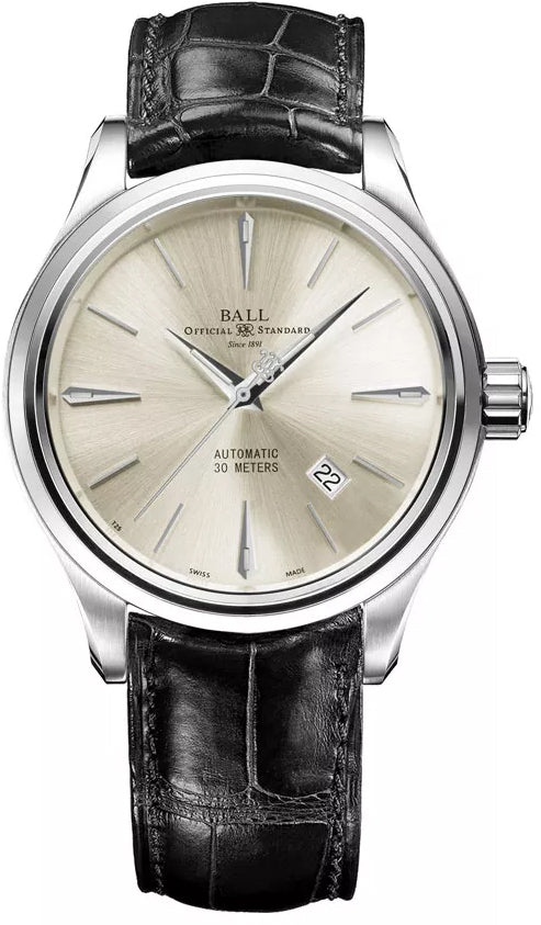 Ball Watch Company Trainmaster Legend - Silver