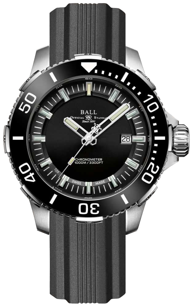 Ball Watch Company Engineer Hydrocarbon DeepQuest II Ceramic - Black