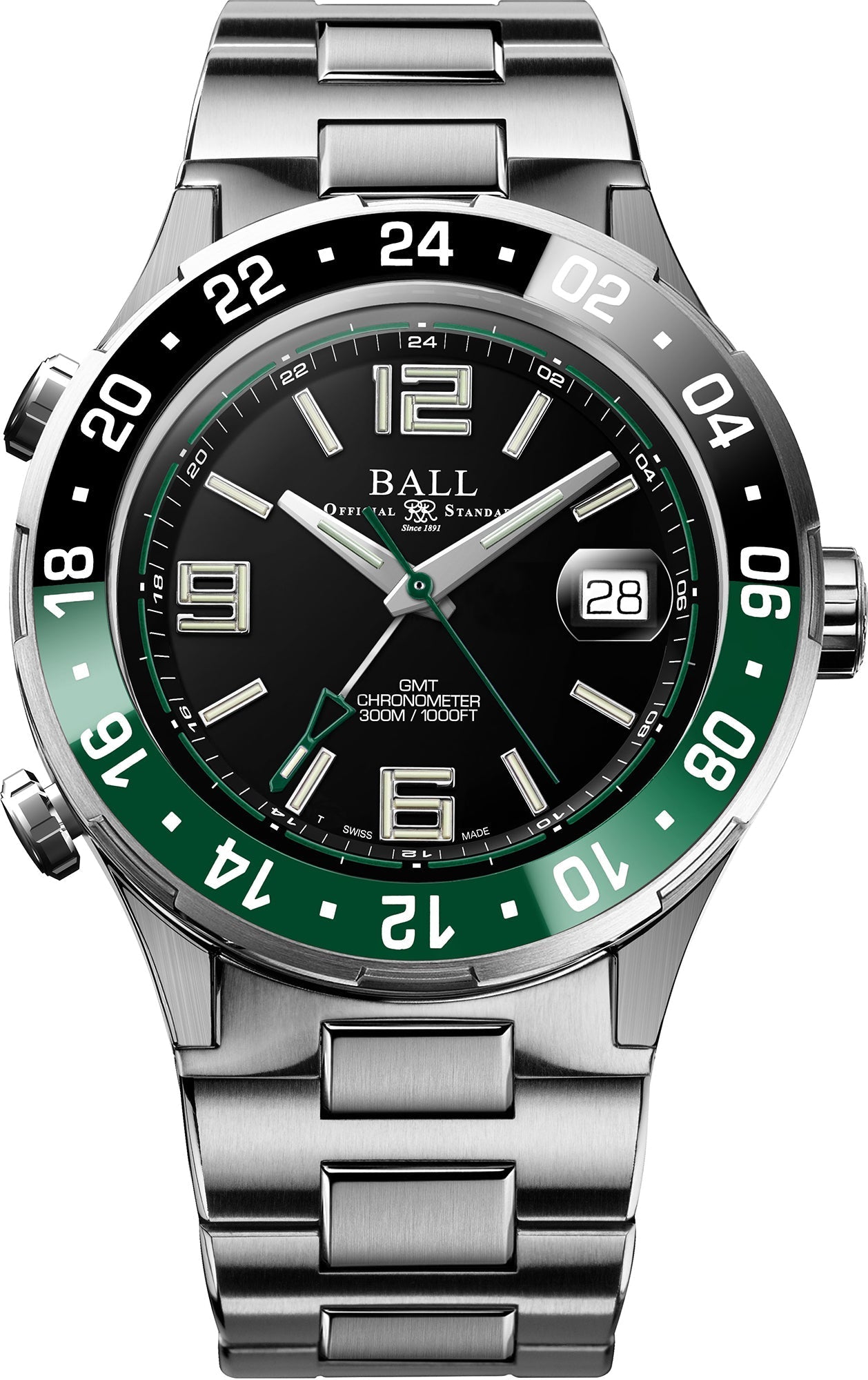 Ball Watch Company Roadmaster Pilot GMT Pilot GMT Limited Edition - Black