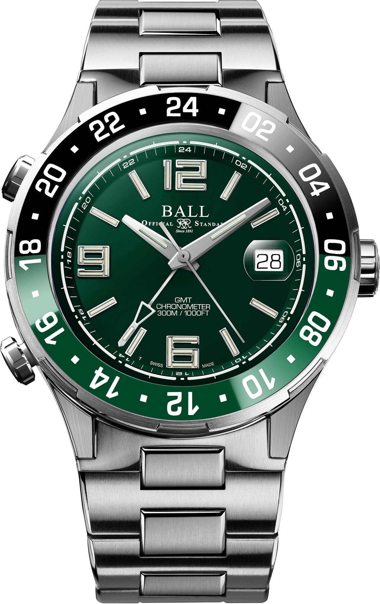 Ball Watch Company Roadmaster Pilot GMT Pilot GMT Limited Edition - Green