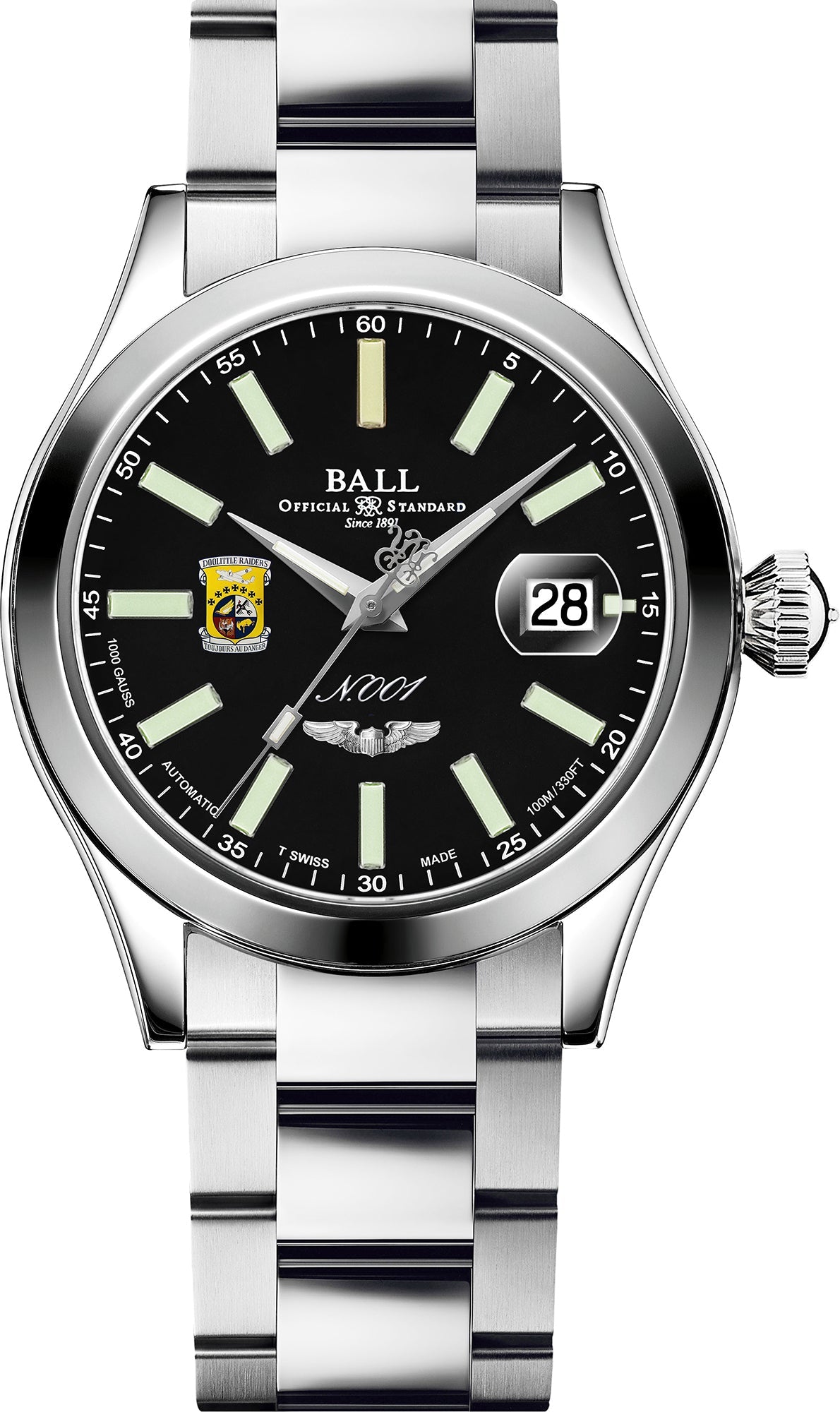 Ball Watch Company Engineer Master II Doolittle Raiders Limited Edition - Black