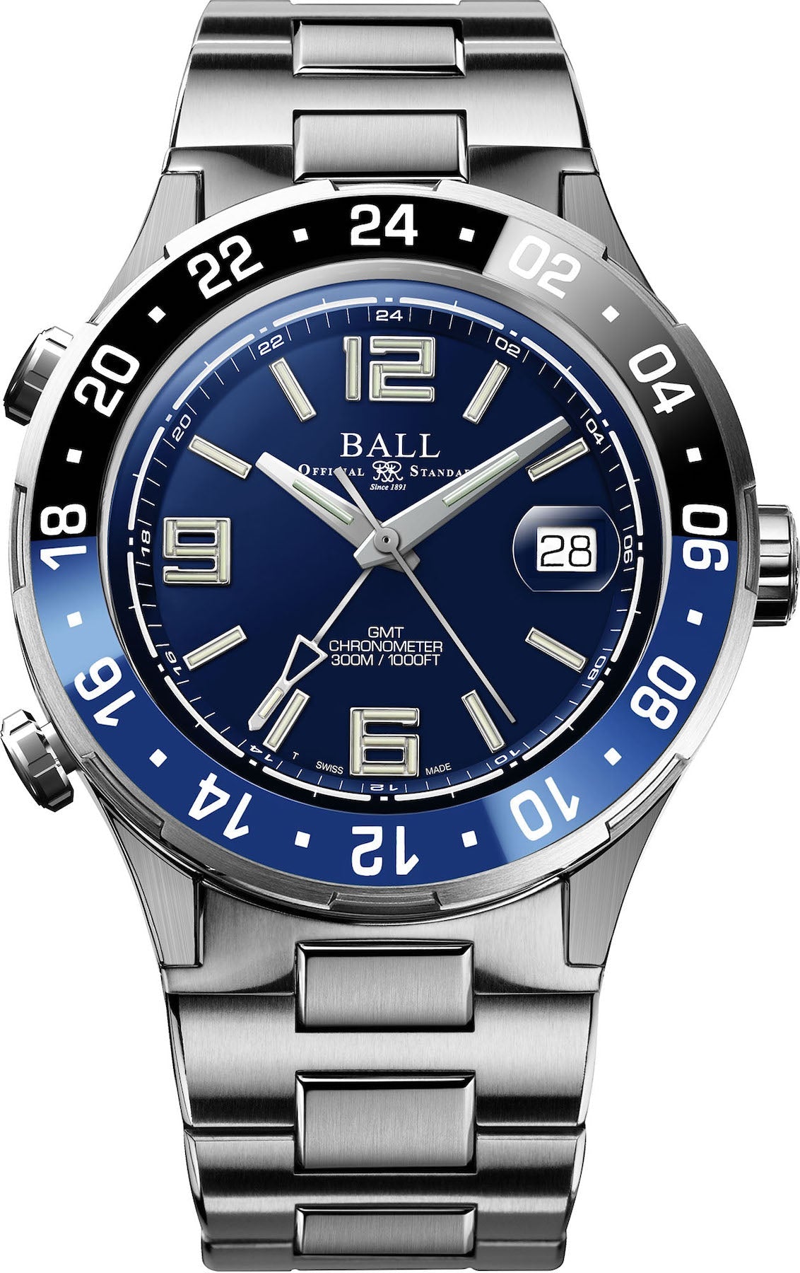 Ball Watch Company Roadmaster Pilot GMT Limited Edition - Blue