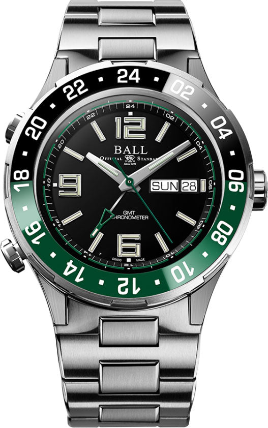 Ball Watch Company Roadmaster Marine GMT Limited Edition - Black