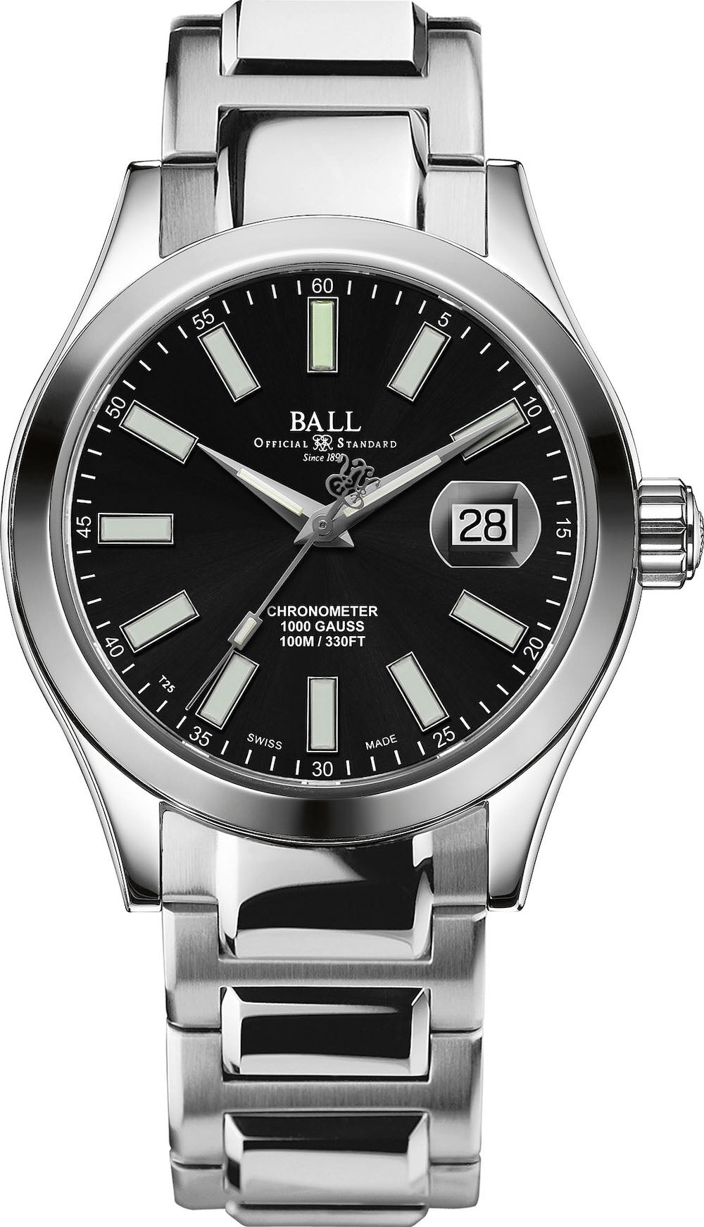 Ball Watch Company Engineer III Marvelight Chronometer - Black
