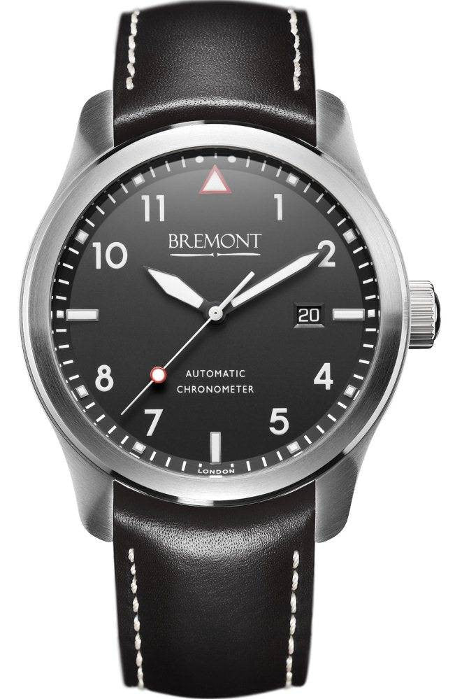 Bremont Watch Solo 43 White Numerals - Black