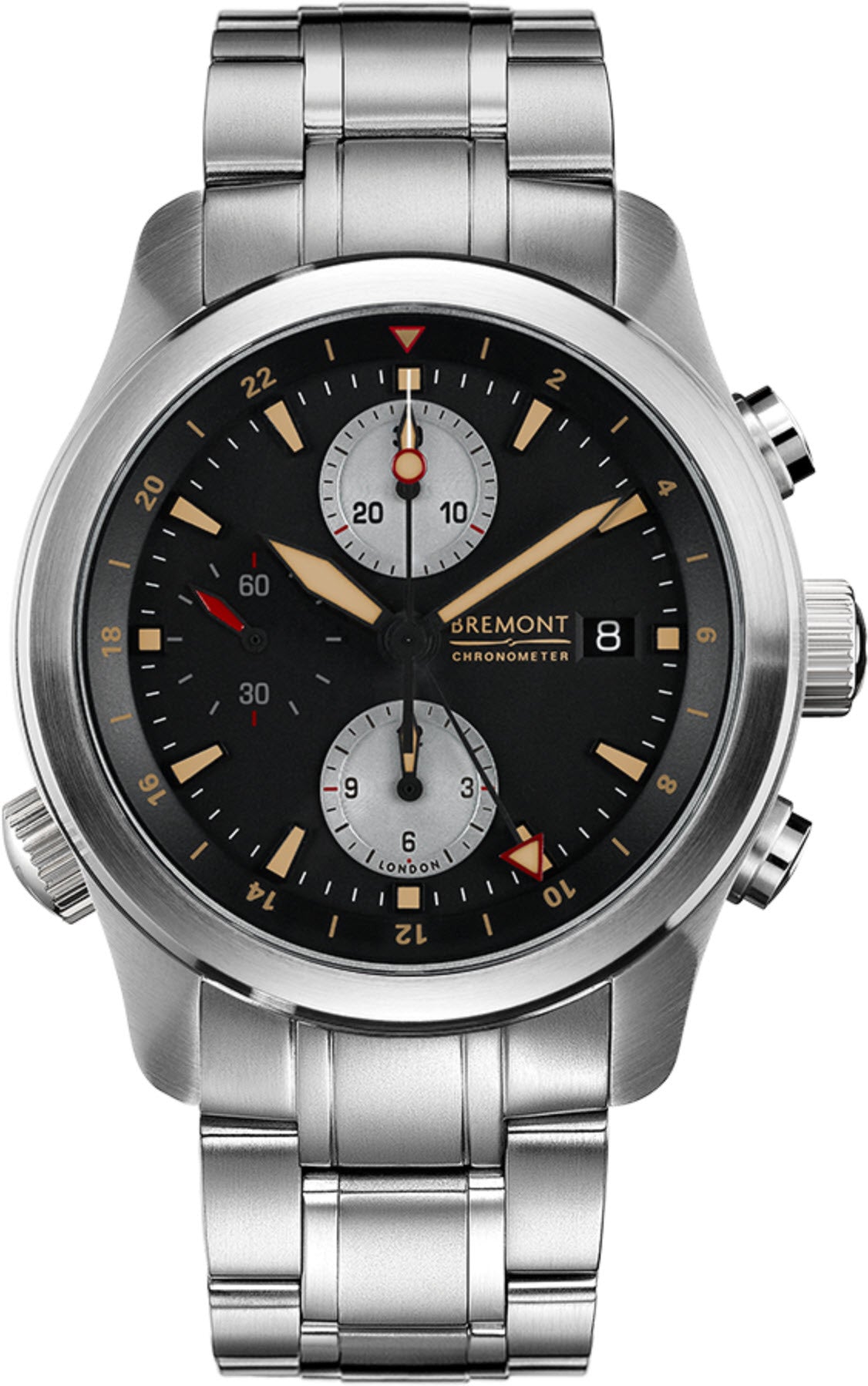 Bremont Watch ALT1-Z/51 GMT Bracelet - Black
