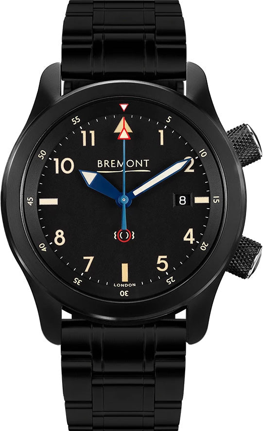Bremont Watch U-2/51 Jet Bracelet - Black