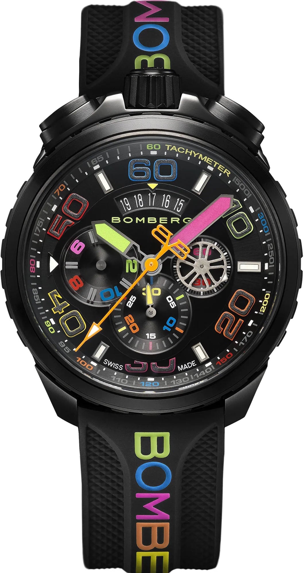 Bomberg Watch Bolt-68 Heritage Chroma - Black