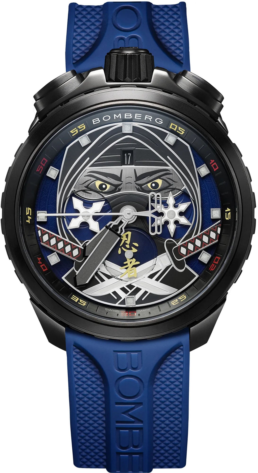 Bomberg Watch Bolt-68 Ninja Blue Limited Edition