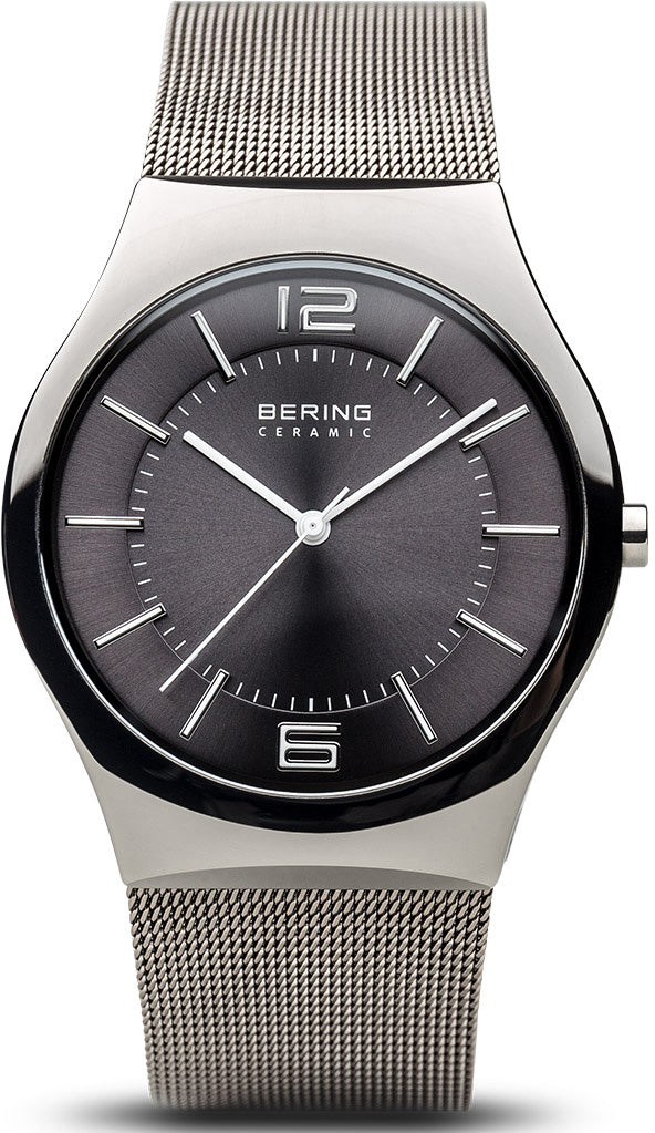 Bering Watch Ceramic Mens - Grey