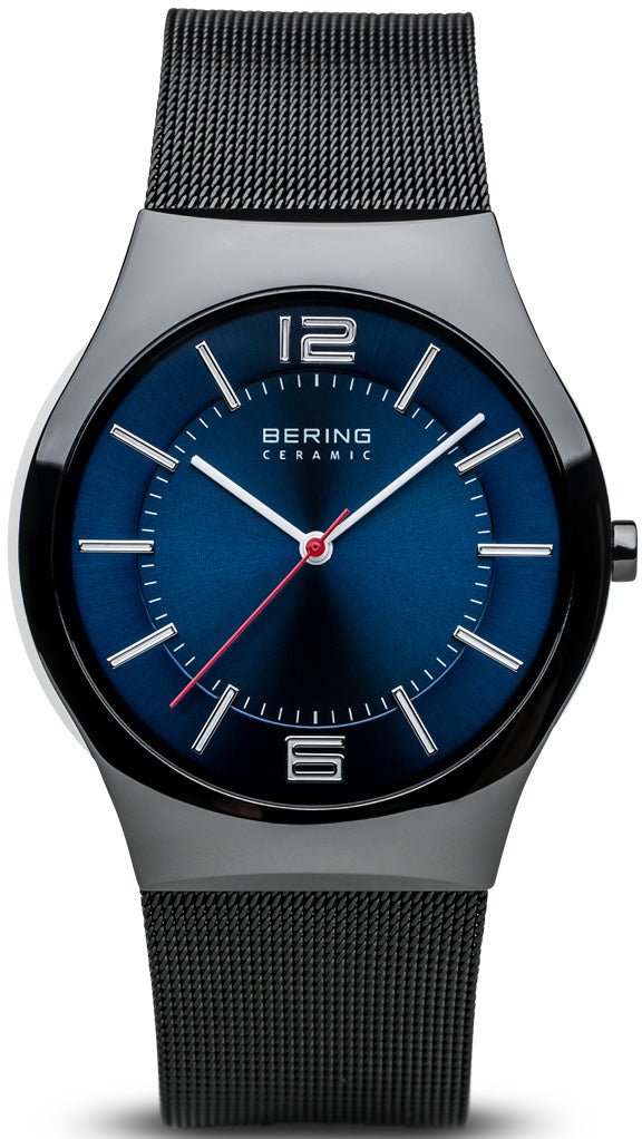 Bering Watch Ceramic Mens - Blue