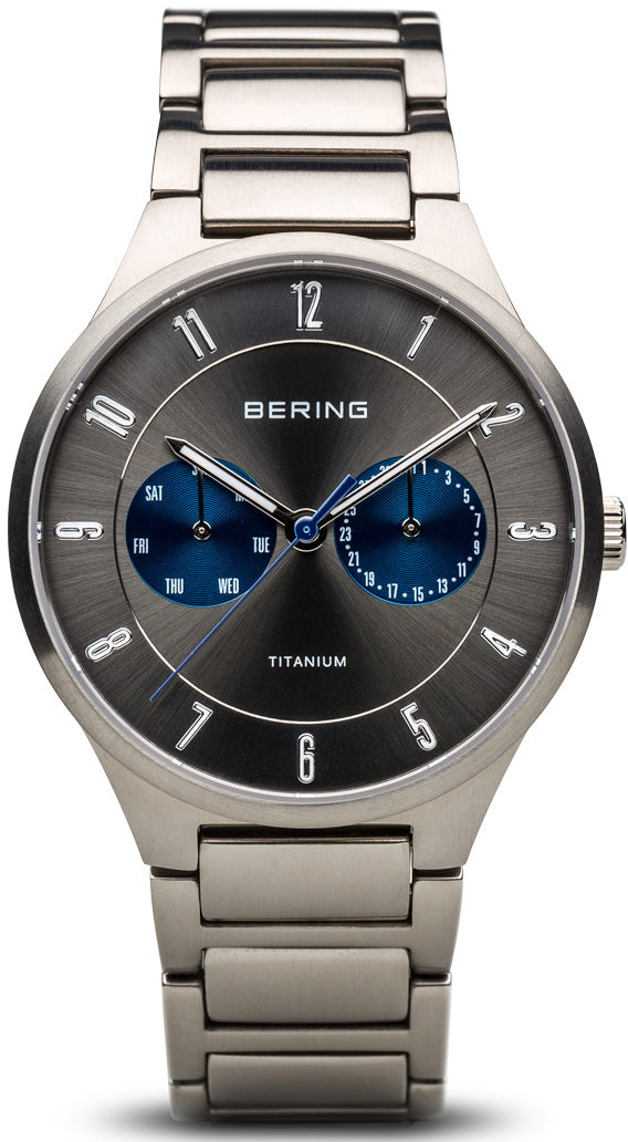 Bering Watch Titanium Mens - Grey