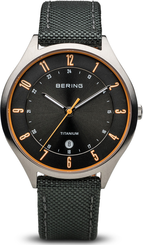 Bering Watch Titanium Mens - Black
