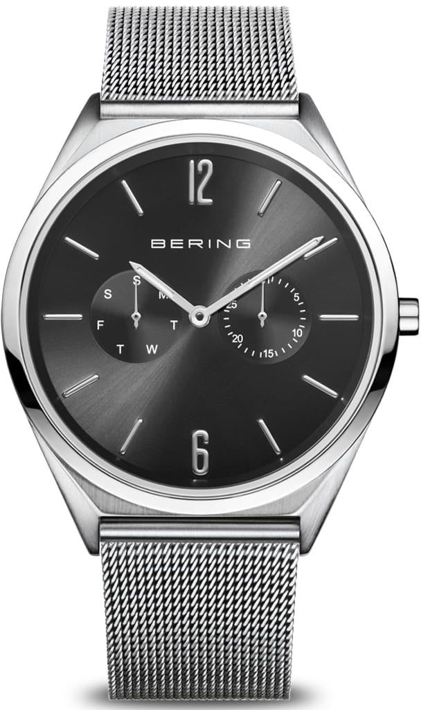 Bering Watch Ultra Slim Unisex - Black