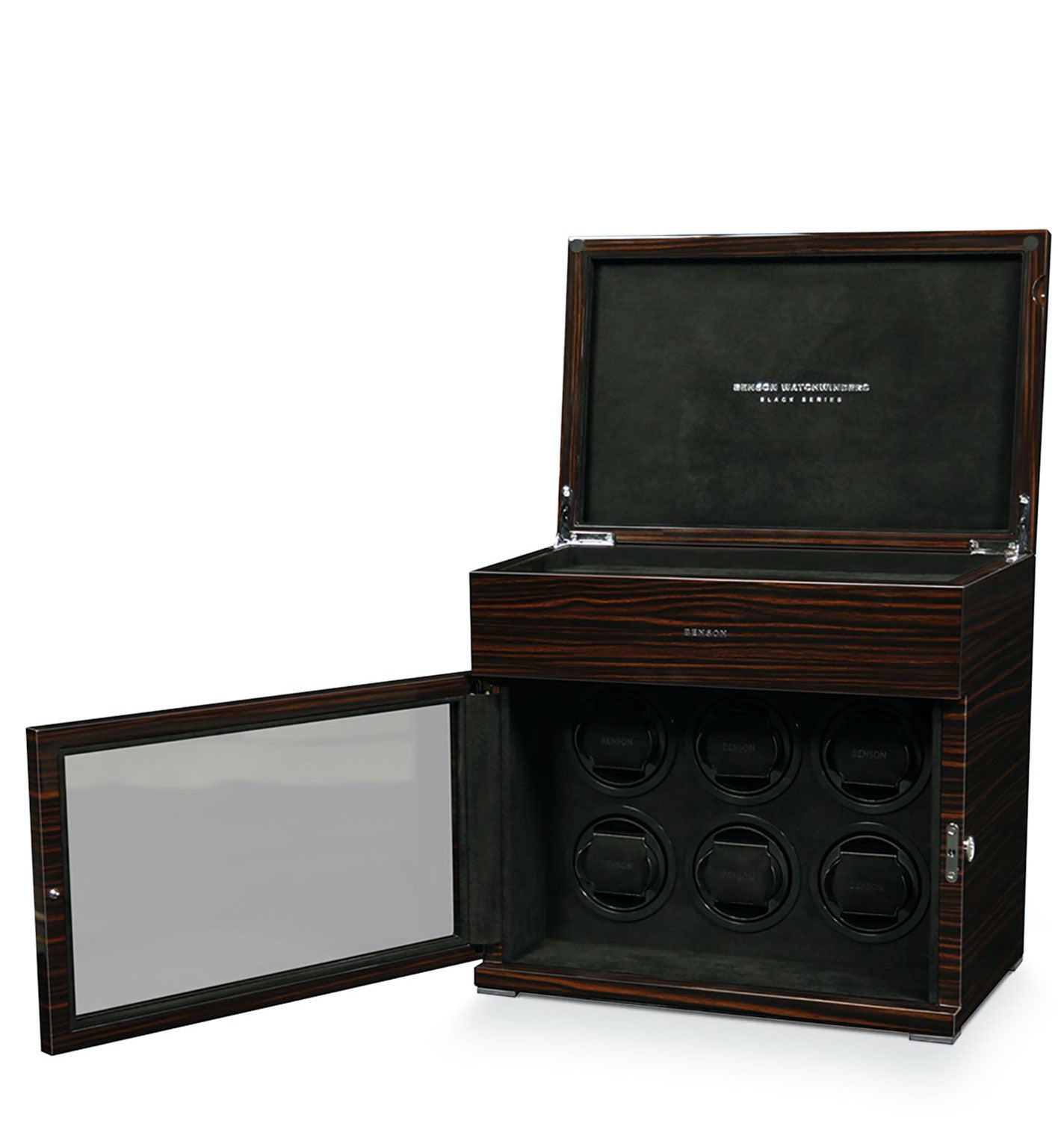 Benson Watch Winder Black Series 6.16 MA Macassar - Brown
