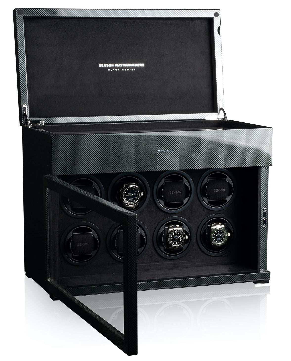Benson Watch Winder Black Series 8.16 CF Carbon - Black