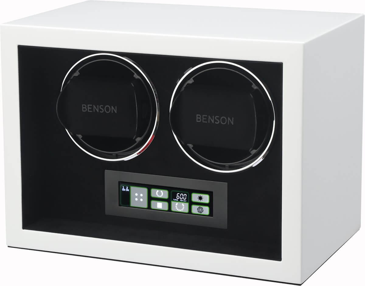 Benson Watch Winder Compact Double 2.WS White - Black