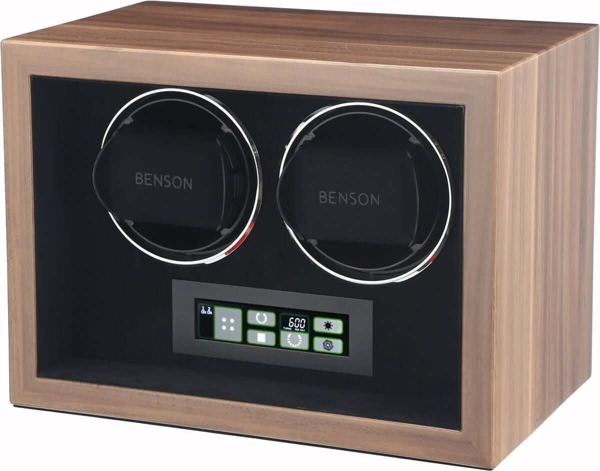 Benson Watch Winder Compact Double 2.WAS Brown - Black