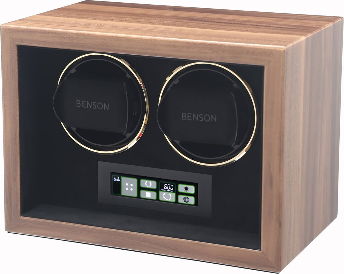 Benson Watch Winder Compact Double 2.WAG Brown - Black