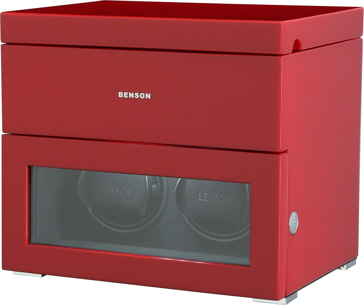 Benson Watch Winder Black Series 2.16.RD Red Limited Edition - Black