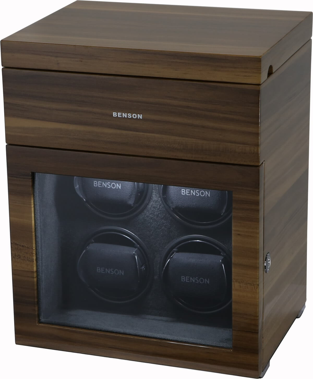 Benson Watch Winder Black Series 4.16.WA Walnut Limited Edition - Black