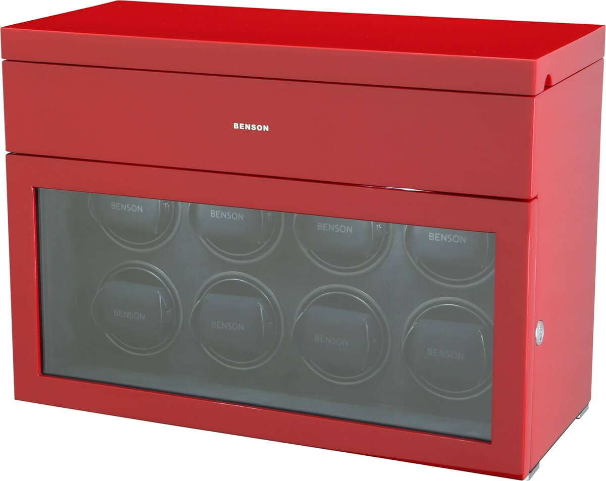 Benson Watch Winder Black Series 8.16.RD Red Limited Edition - Black