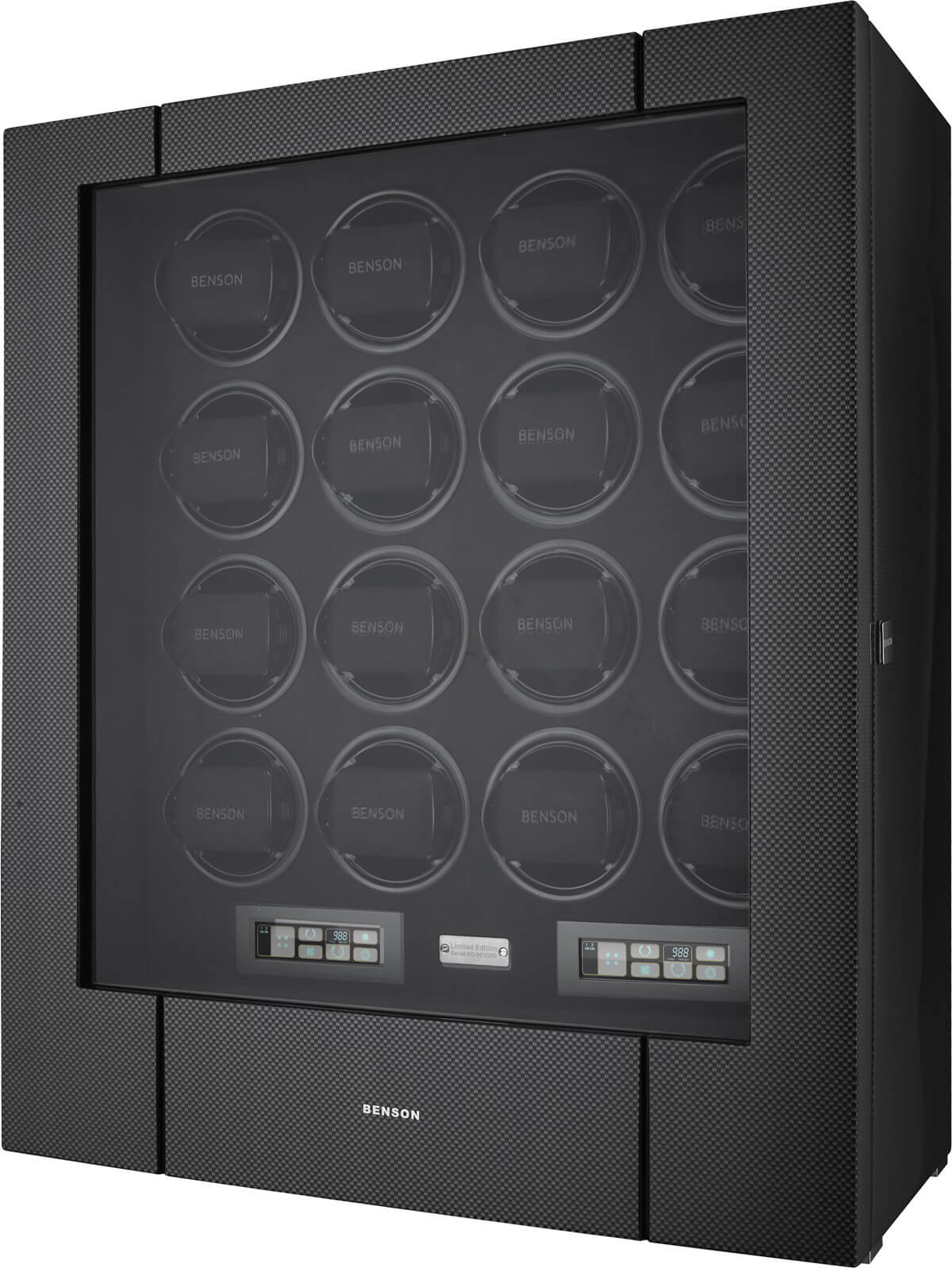 Benson Watch Winder Black Series Pro 16.19.CF Carbon Fiber - Black